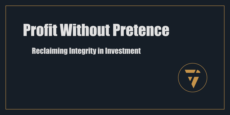 Profit Without Pretence