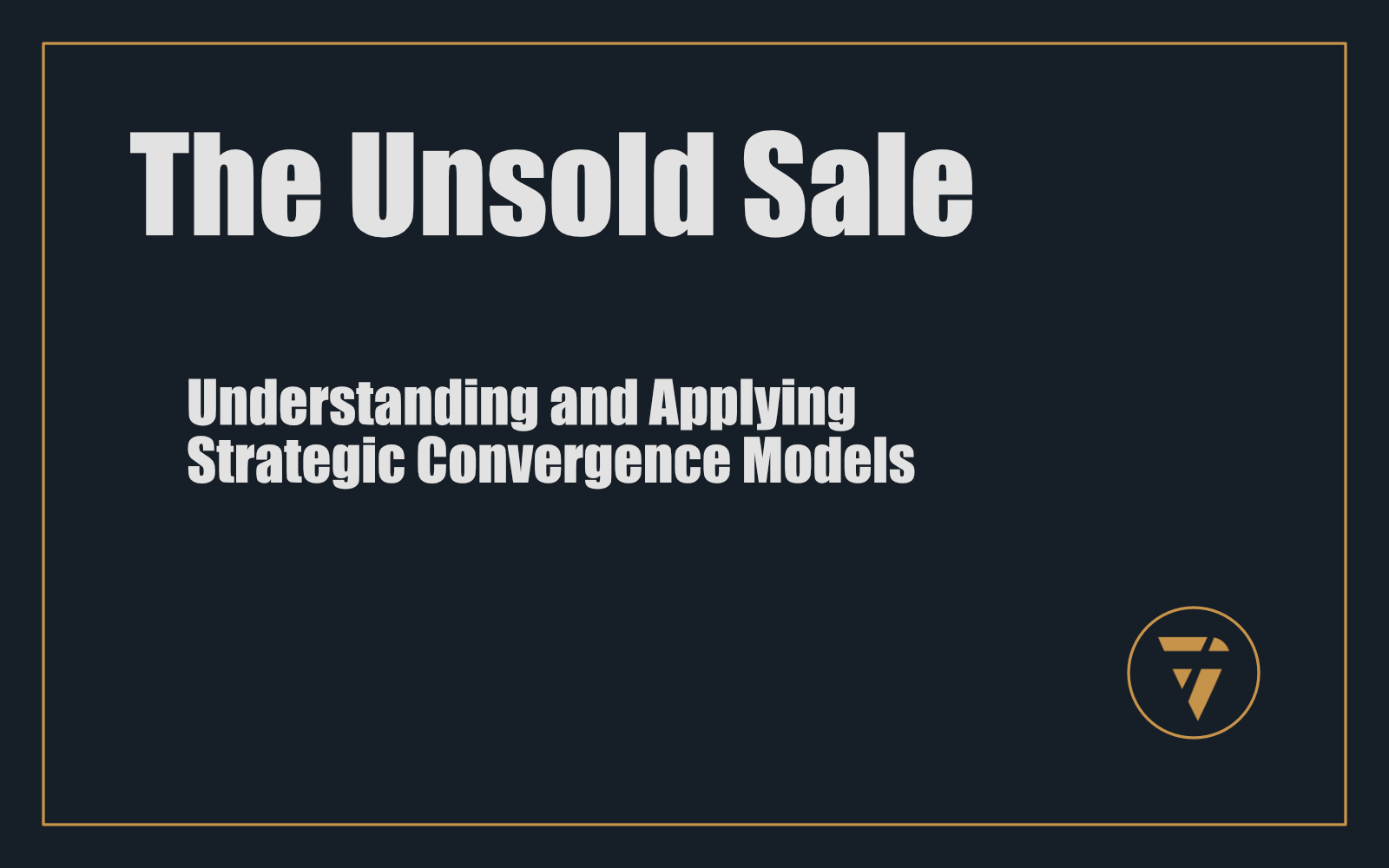 The Unsold Sale